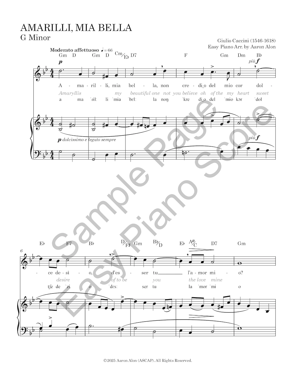 Amarilli, mia bella - Image 2